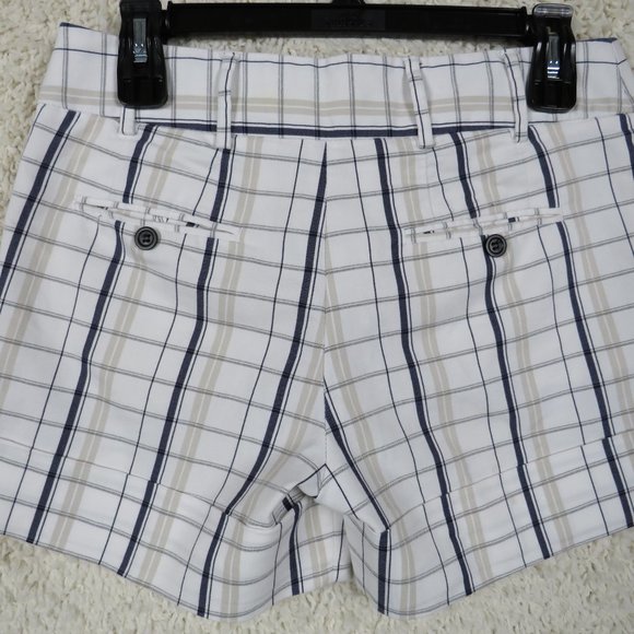 Zara Women's Zipper & Double Hook Enclosure Shorts Size Medium~ Made in Spain - Picture 2 of 8